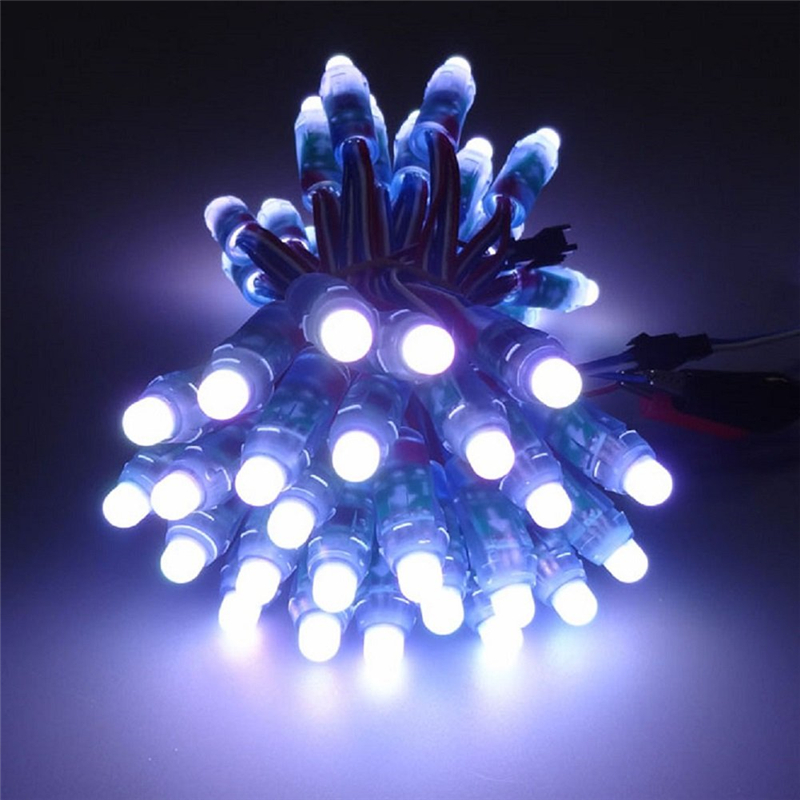LED Pixel Module Diffused Digital LED Rope Light DC12V Full Color Christmas IP68 waterproof Light for Advertising Board Decoration