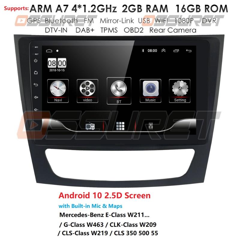 Android 10 9 Inch 2 Din Car radio Player GPS For E-class W211 E200 E220 E300 E350 E240 CLS CLASS W209 W219 with BT car dvd
Android 10 9 Inch 2 Din Car radio Player GPS For E-class W211 E200 E220 E300 E350 E240 CLS CLASS W209 W219 with BT car dvd