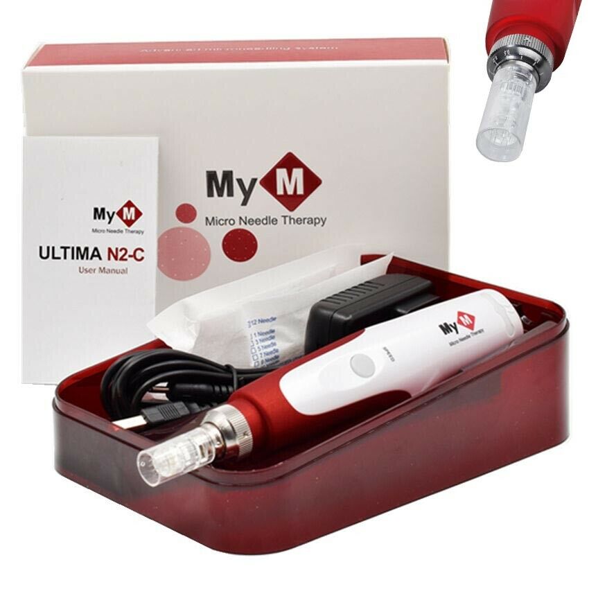 MTS PMU Auto Derma Dr.pen n2c Stamp Electric Micro Needle Roller Anti Aging Skin Care Rejuvenation With 52pcs cartridges
MTS PMU Auto Derma Dr.pen n2c Stamp Electric Micro Needle Roller Anti Aging Skin Care Rejuvenation With 52pcs cartridges