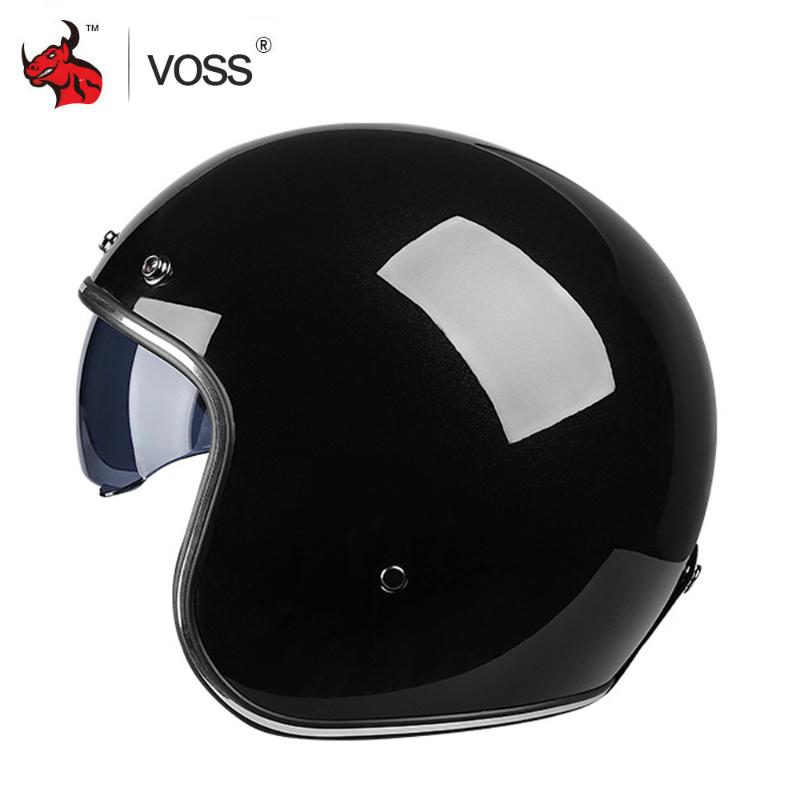 VOSS Retro Motorcycle Helmet 3/4 Open Face Casco Moto have Dual Lens Visors Electric Bicycle Helmet Motorbike DOT, V-060 gray
VOSS Retro Motorcycle Helmet 3/4 Open Face Casco Moto have Dual Lens Visors Electric Bicycle Helmet Motorbike DOT, V-060 gray