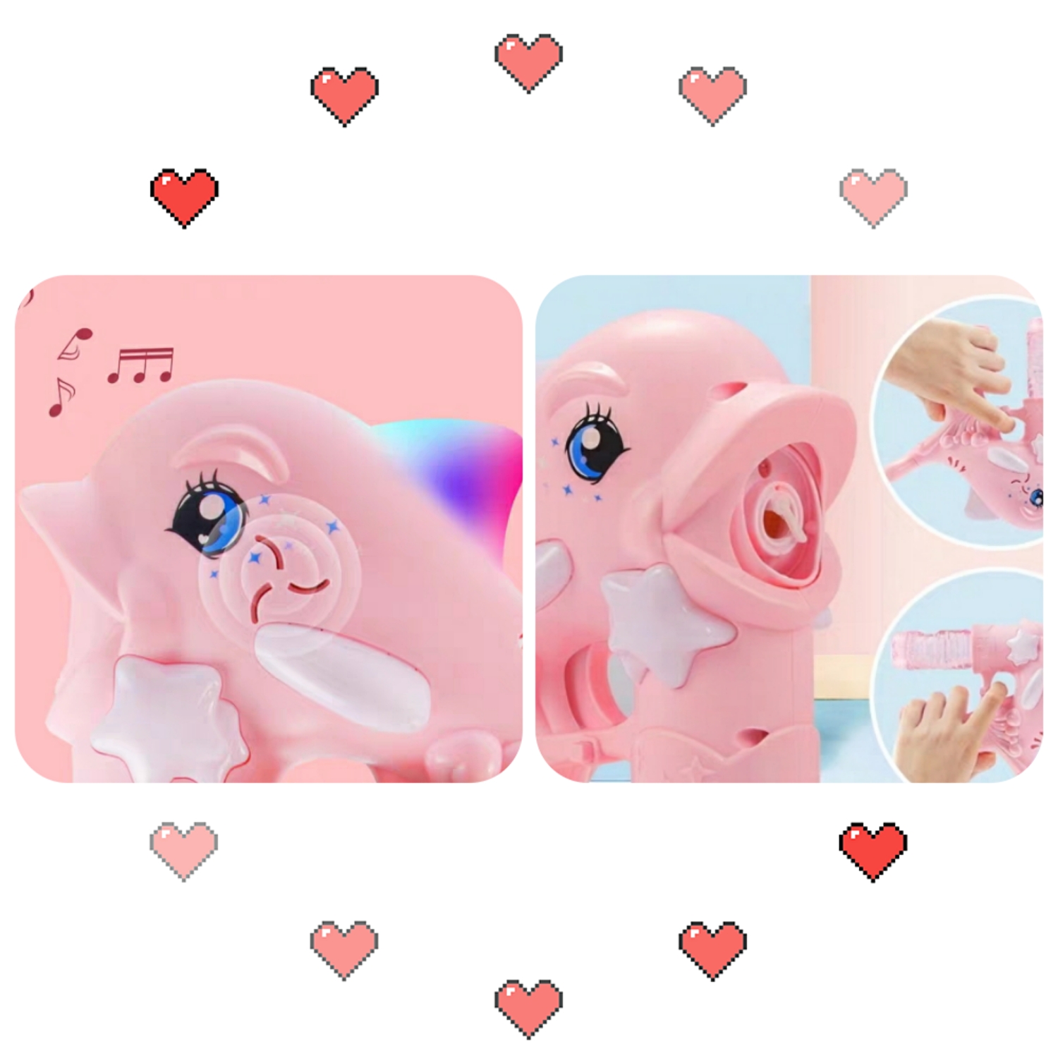 Bubble machine bubble gun children blowing big bubble electric automatic heart of girls tick tock web celebrity with outdoor toys
Bubble machine bubble gun children blowing big bubble electric automatic heart of girls tick tock web celebrity with outdoor toys