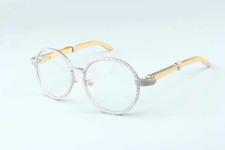 19 New luxury round frame diamond glasses frame ST19900692 retro fashion decorative glasses frame stainless steel glasses
19 New luxury round frame diamond glasses frame ST19900692 retro fashion decorative glasses frame stainless steel glasses