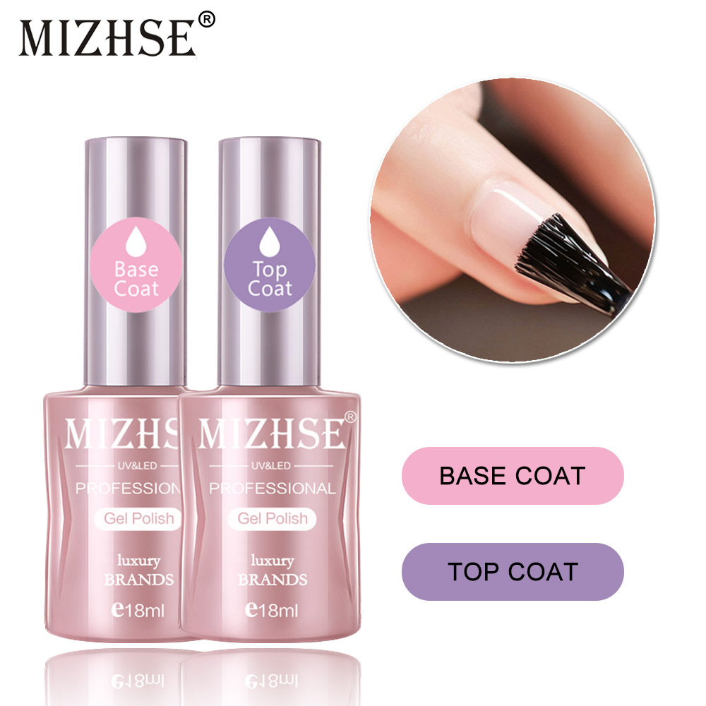 MIZHSE 18ML UV Gel Top Base Coat Set Gel Varnish Nail Polish Nails Art LED Soak-Off lacquer Rubber Base No Wipe Top Lak, Bbf005
MIZHSE 18ML UV Gel Top Base Coat Set Gel Varnish Nail Polish Nails Art LED Soak-Off lacquer Rubber Base No Wipe Top Lak, Bbf005