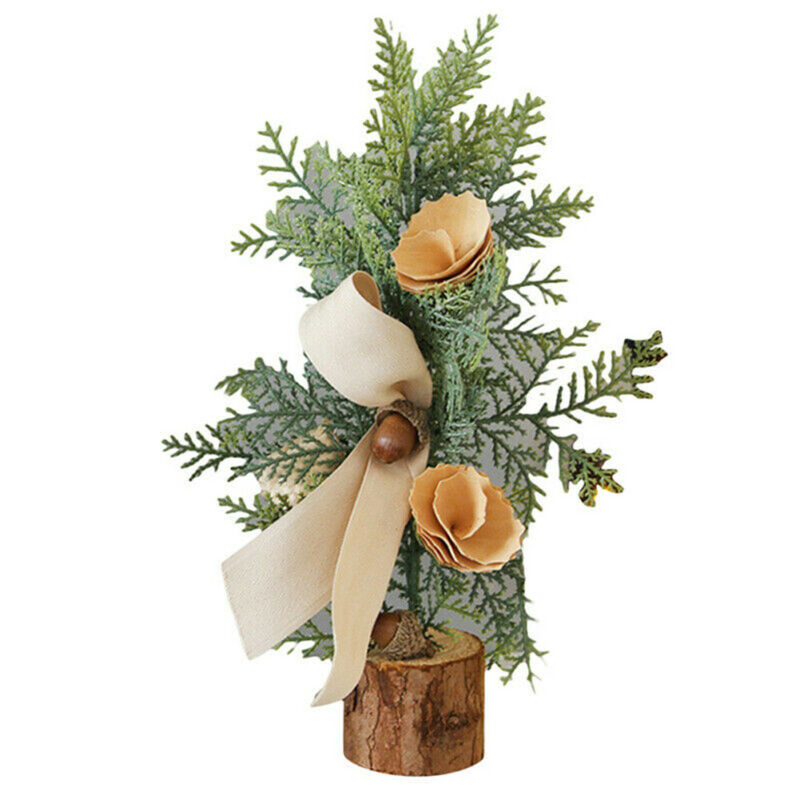 25cm Merry Christmas Tree Bedroom Decoration Mini Christmas Tree Desk Ornament Toy Doll Office Home Children Gift