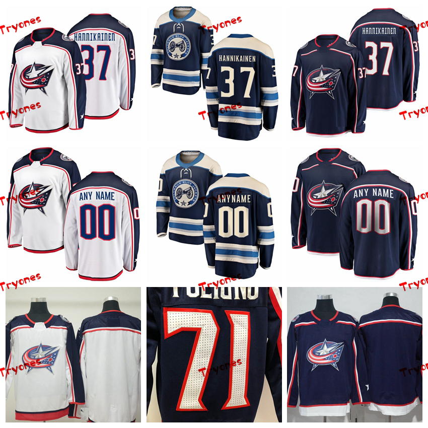 2019 Columbus Blue Jackets Markus Hannikainen Stitched Jerseys Customize Home New Alternate Shirts #37 Markus Hannikainen Hockey Jerseys, Navy blue
2019 Columbus Blue Jackets Markus Hannikainen Stitched Jerseys Customize Home New Alternate Shirts #37 Markus Hannikainen Hockey Jerseys, Navy blue