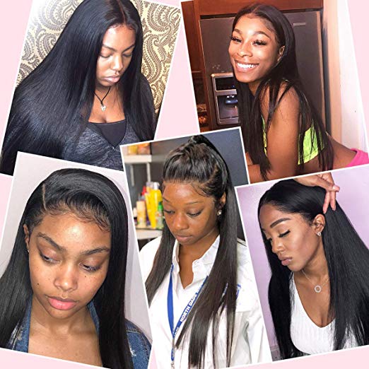 Human Hair Ponytail Kinky Straight Hairpieces Virgin Brazilian hair Iatian Yaki Straight Wrap Around Ponytails Hair extensions