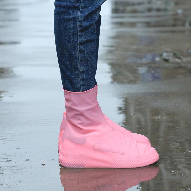 Waterproof Shoe Covers Fashion Rain Boots Women Outdoor Non-Slip Silicone Shoe Covers Man Reusable Rubber Boots Cover
Waterproof Shoe Covers Fashion Rain Boots Women Outdoor Non-Slip Silicone Shoe Covers Man Reusable Rubber Boots Cover