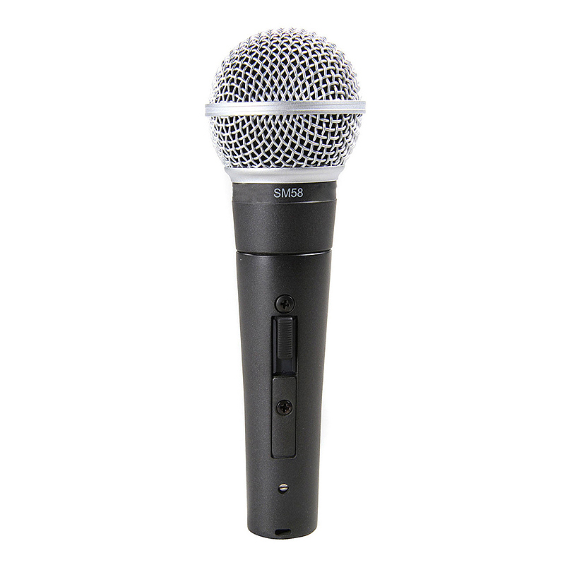 SM58S Dynamic Vocal Microphone with On and Off Switch Vocal Wired Karaoke Handheld Mic HIGH QUALITY for Stage and Home Use