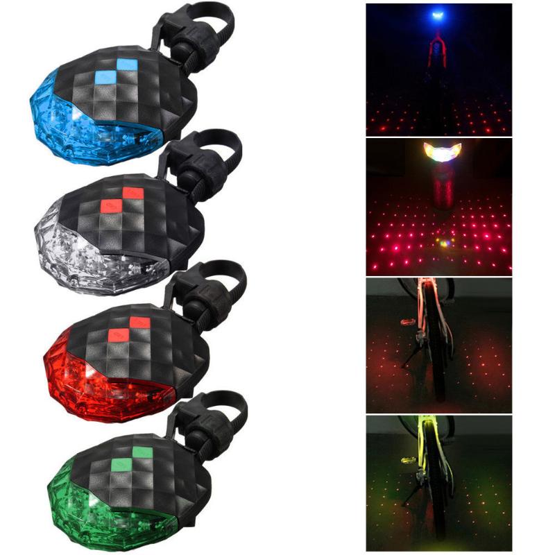 Bike Lights Bicycle Cycling Rear Tail Light 2 Laser Beam 5 LED Mountain Safety Warning Lamp Waterproof Tool-Free Installation
Bike Lights Bicycle Cycling Rear Tail Light 2 Laser Beam 5 LED Mountain Safety Warning Lamp Waterproof Tool-Free Installation