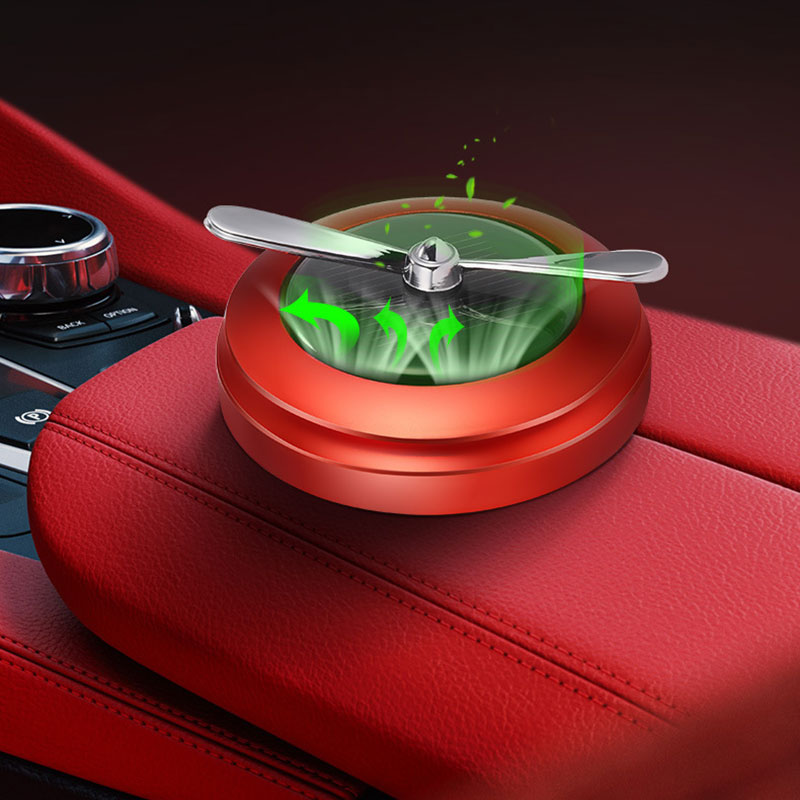 Aromatherapy Seat Scent Dispenser for Cars - Solar Powered, 360 Degree Rotating