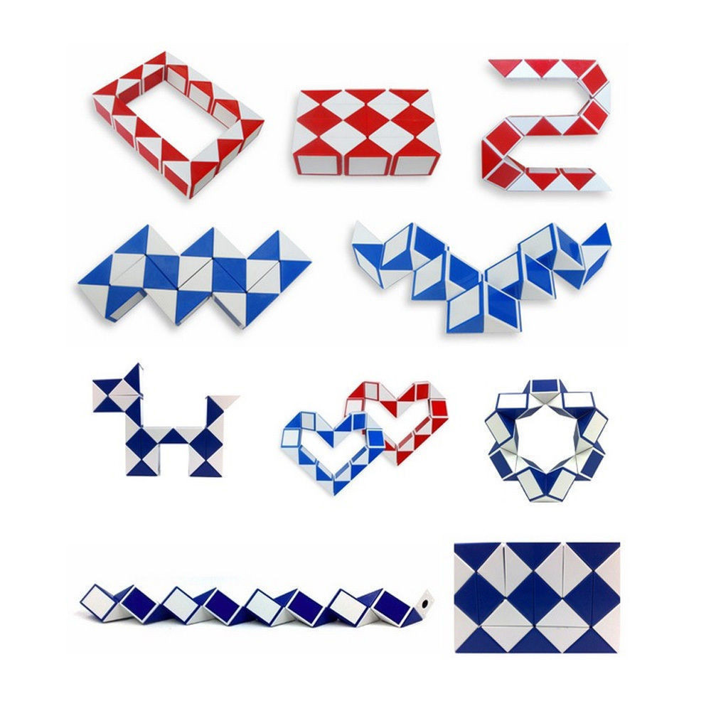 3D Magic Changeable Twist Cool Snake Puzzles Variety Popular Toys For Children Kids Game Transformable Gift Wholesale