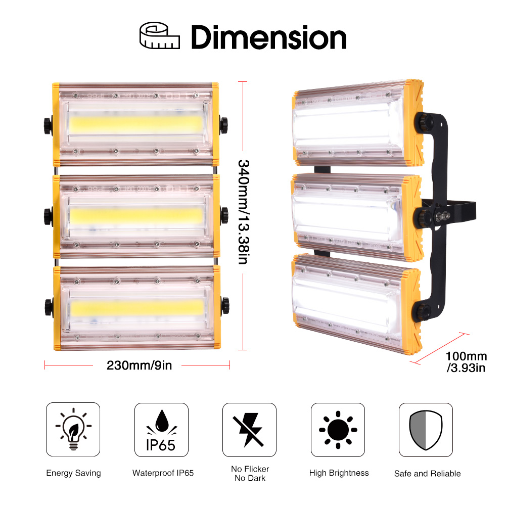 US Module LED Floodlight 50W 100W 150W Waterproof IP65 Outdoor 110V floodlight Warm/Cool White Lde Light Stage Lights Garden Outdoor Balcony
US Module LED Floodlight 50W 100W 150W Waterproof IP65 Outdoor 110V floodlight Warm/Cool White Lde Light Stage Lights Garden Outdoor Balcony