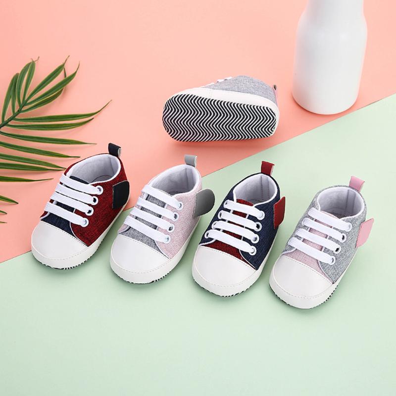 New Canvas Baby Sneaker Sport Shoes For Girls Boys Newborns Shoes Baby Walker Infant Toddler Soft Sole Anti-slip First Walkers, Red
New Canvas Baby Sneaker Sport Shoes For Girls Boys Newborns Shoes Baby Walker Infant Toddler Soft Sole Anti-slip First Walkers, Red