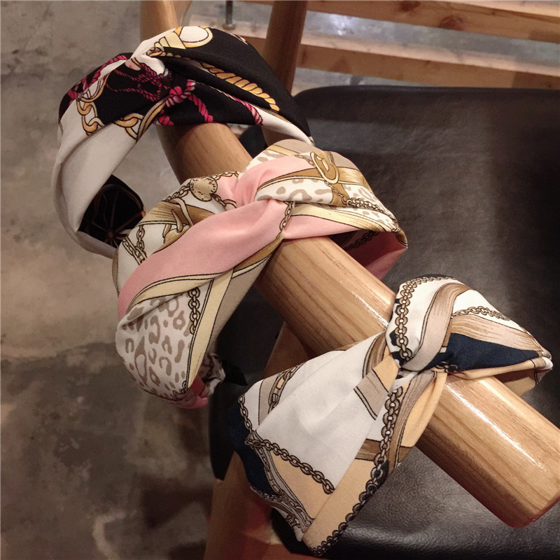 Printing Headband Silk Fabrics Cross Knot Headband Women Girls Hair Head Hoop Bands Accessories For Girls, Black;brown
Printing Headband Silk Fabrics Cross Knot Headband Women Girls Hair Head Hoop Bands Accessories For Girls, Black;brown