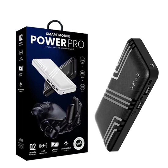 20000mAh large capacity digital display mobile power supply ultra-thin portable charger mobile phone power battery external iphone charging
20000mAh large capacity digital display mobile power supply ultra-thin portable charger mobile phone power battery external iphone charging
