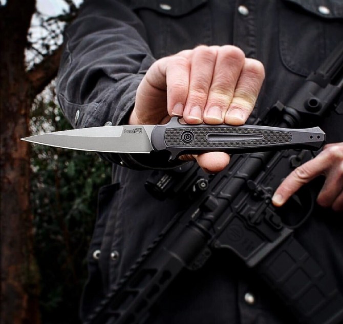 New Kershaw 7150 Automatic Tactical Knife CPM154 Blade aviation aluminum alloy + carbon fiber Outdoor Camping Hunting Survival tools
New Kershaw 7150 Automatic Tactical Knife CPM154 Blade aviation aluminum alloy + carbon fiber Outdoor Camping Hunting Survival tools