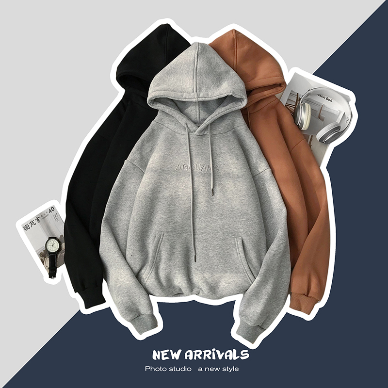 2019 Autumn And Winter Korean Version Of The Lazy Loose European And American Casual Long-sleeved Hooded Pullover Harajuku, Black
2019 Autumn And Winter Korean Version Of The Lazy Loose European And American Casual Long-sleeved Hooded Pullover Harajuku, Black