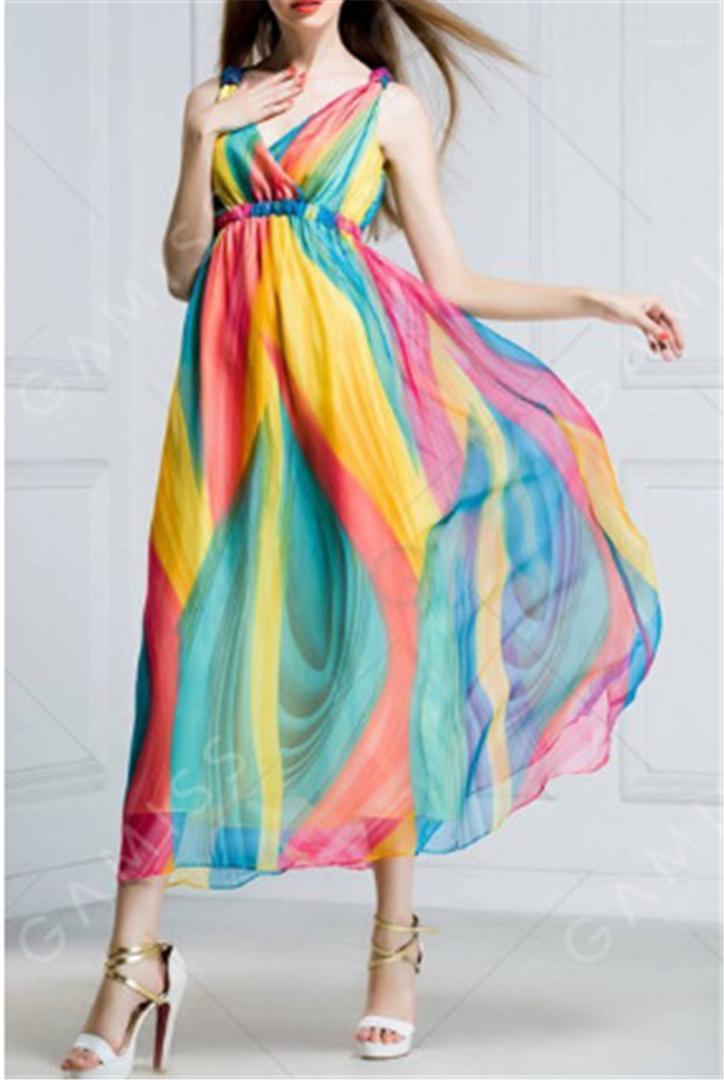 Neck Sleeveless Sexy Female Casual Dresses Fashion Casual Womens Clothing Summer Wommer Designer Chiffon Dresses Deep V, Multi
Neck Sleeveless Sexy Female Casual Dresses Fashion Casual Womens Clothing Summer Wommer Designer Chiffon Dresses Deep V, Multi