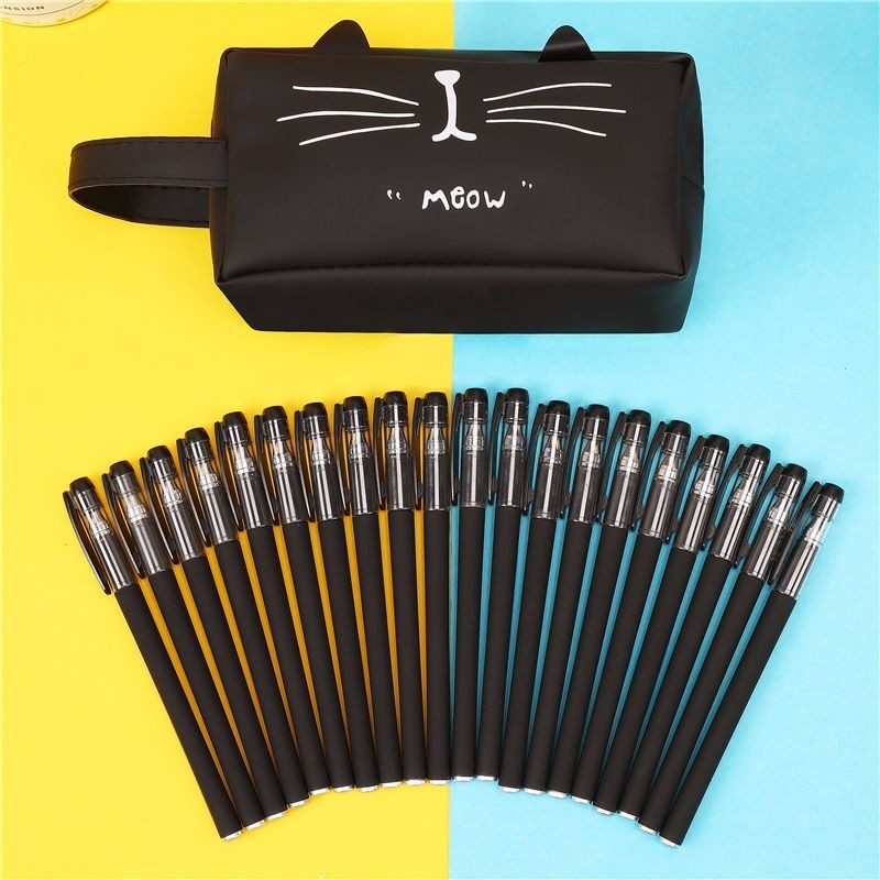 20 Pcs/Lot Gel Pens With Pencil Csae stationery korean Student Pen For School Cute kawaii Office supplies 040223
20 Pcs/Lot Gel Pens With Pencil Csae stationery korean Student Pen For School Cute kawaii Office supplies 040223