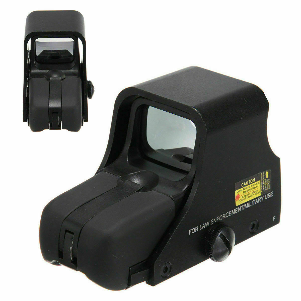 Matt Black Tactical 1X22mm Holographic Reflex Red Green Dot Sight Outdoor Hunting Sight Scope Brightness Adjustable.
Matt Black Tactical 1X22mm Holographic Reflex Red Green Dot Sight Outdoor Hunting Sight Scope Brightness Adjustable.