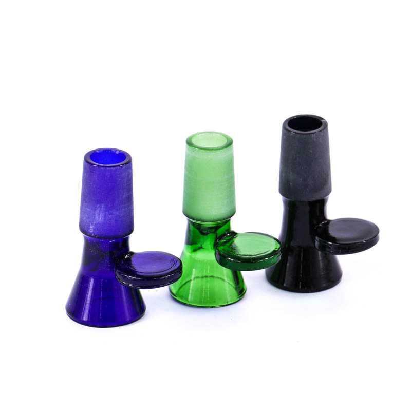 18mm bowl Other smoking accessories three color glass bongs bowls trumpet with handle male smoke
18mm bowl Other smoking accessories three color glass bongs bowls trumpet with handle male smoke