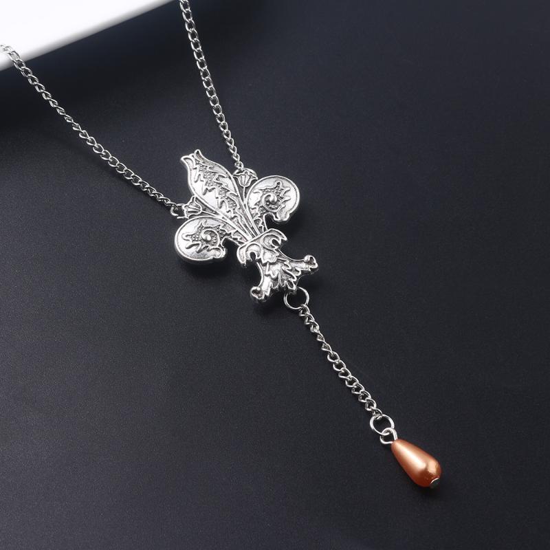 Pendant Necklaces MIDY The Originals Always And Forever Fleur De Lis Vampire Diaries Long Necklace Women Girls Cosplay Gifts
Pendant Necklaces MIDY The Originals Always And Forever Fleur De Lis Vampire Diaries Long Necklace Women Girls Cosplay Gifts