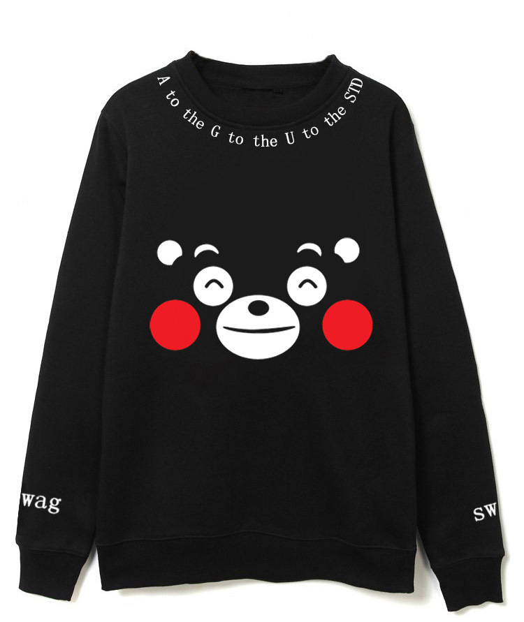 Kumamoto Bear Printed Women Pullover Casual Thin Sweatshirts Spring Autumn Female Long Sleeve Funny Hoodie Tops, Black
Kumamoto Bear Printed Women Pullover Casual Thin Sweatshirts Spring Autumn Female Long Sleeve Funny Hoodie Tops, Black