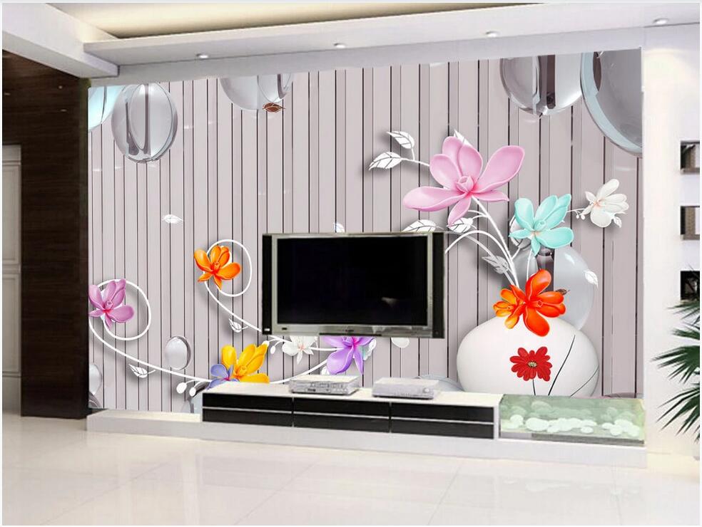3D wall covering custom mural wallpaper Modern 3D colorful fantasy magnolia flower vine vase background wall sticker home decor wall papers, Black
3D wall covering custom mural wallpaper Modern 3D colorful fantasy magnolia flower vine vase background wall sticker home decor wall papers, Black