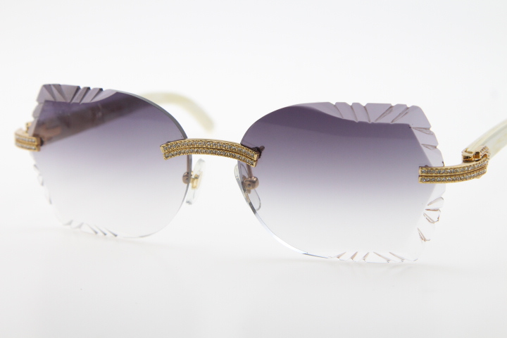 men women rimless White Genuine Natural Horn 3524012 Rimless Sunglasses Unisex High end Glasses silver gold metal frame Eyewear C Decoration, White;black
men women rimless White Genuine Natural Horn 3524012 Rimless Sunglasses Unisex High end Glasses silver gold metal frame Eyewear C Decoration, White;black