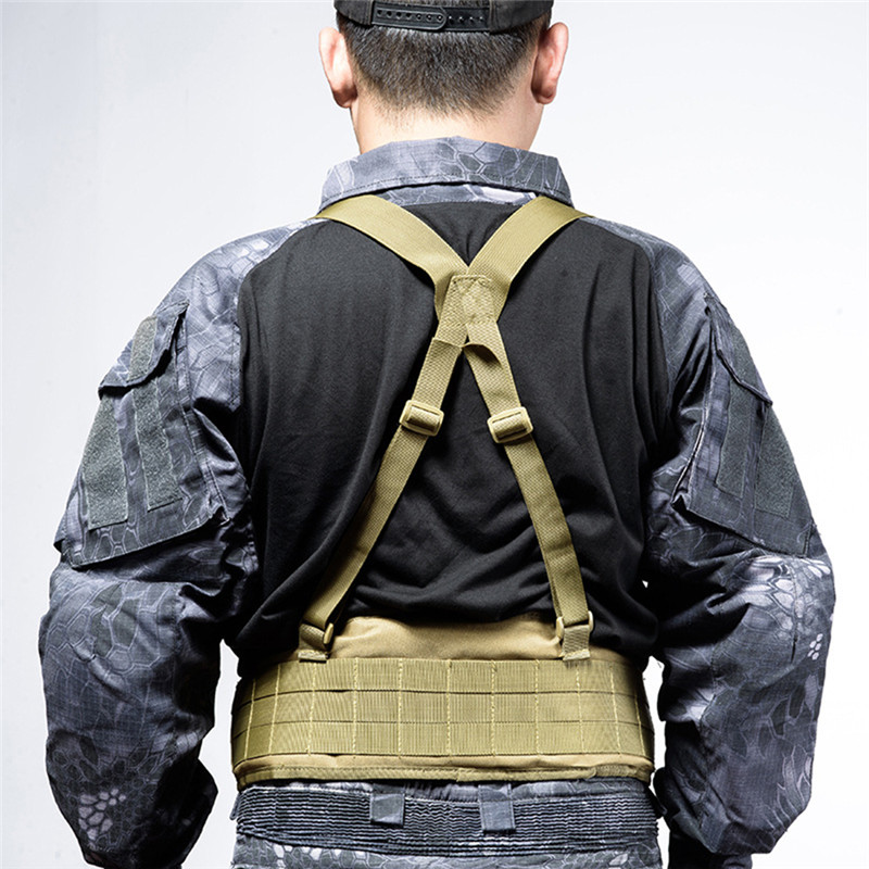 Portable Adjustable Waistband Multifunctional Tactical Waist Seal Nylon Load Belt Outdoor Training Equipment, Black
Portable Adjustable Waistband Multifunctional Tactical Waist Seal Nylon Load Belt Outdoor Training Equipment, Black