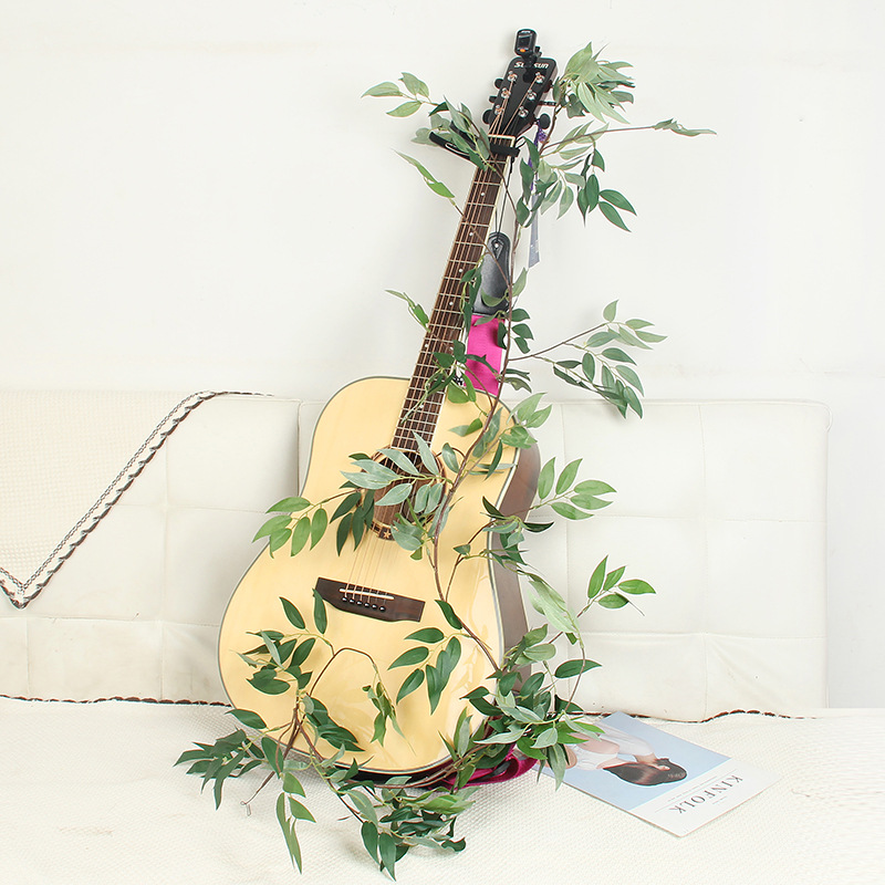 Artificial Hanging Leaves Vines, 5.6 Ft Fake Willow Leaves Twigs Silk Plant Garland String in Green for Wedding Decor, White
Artificial Hanging Leaves Vines, 5.6 Ft Fake Willow Leaves Twigs Silk Plant Garland String in Green for Wedding Decor, White