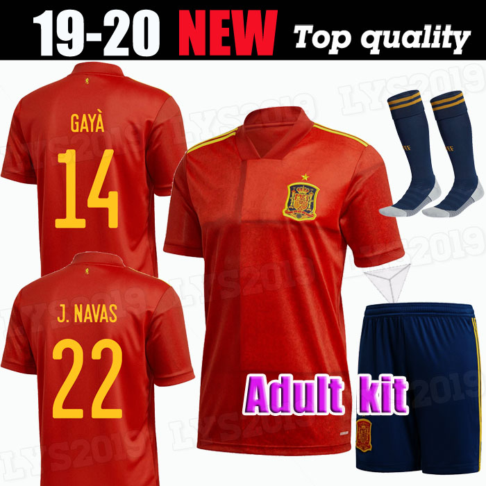 Thailand Spain Jersey Soccer Jersey 20 21 PACO ALCACER ASENSIO MORATA ISCO INIESTA THIAGO SAUL 2019 2020 Adult kit football uniform, Black
Thailand Spain Jersey Soccer Jersey 20 21 PACO ALCACER ASENSIO MORATA ISCO INIESTA THIAGO SAUL 2019 2020 Adult kit football uniform, Black