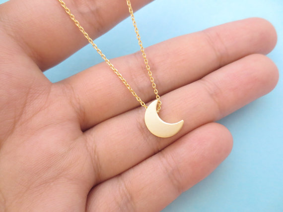 30 cute little half moon necklace simple crescent Eclipse necklace small silvery moon star sky universe planet jewelry
30 cute little half moon necklace simple crescent Eclipse necklace small silvery moon star sky universe planet jewelry