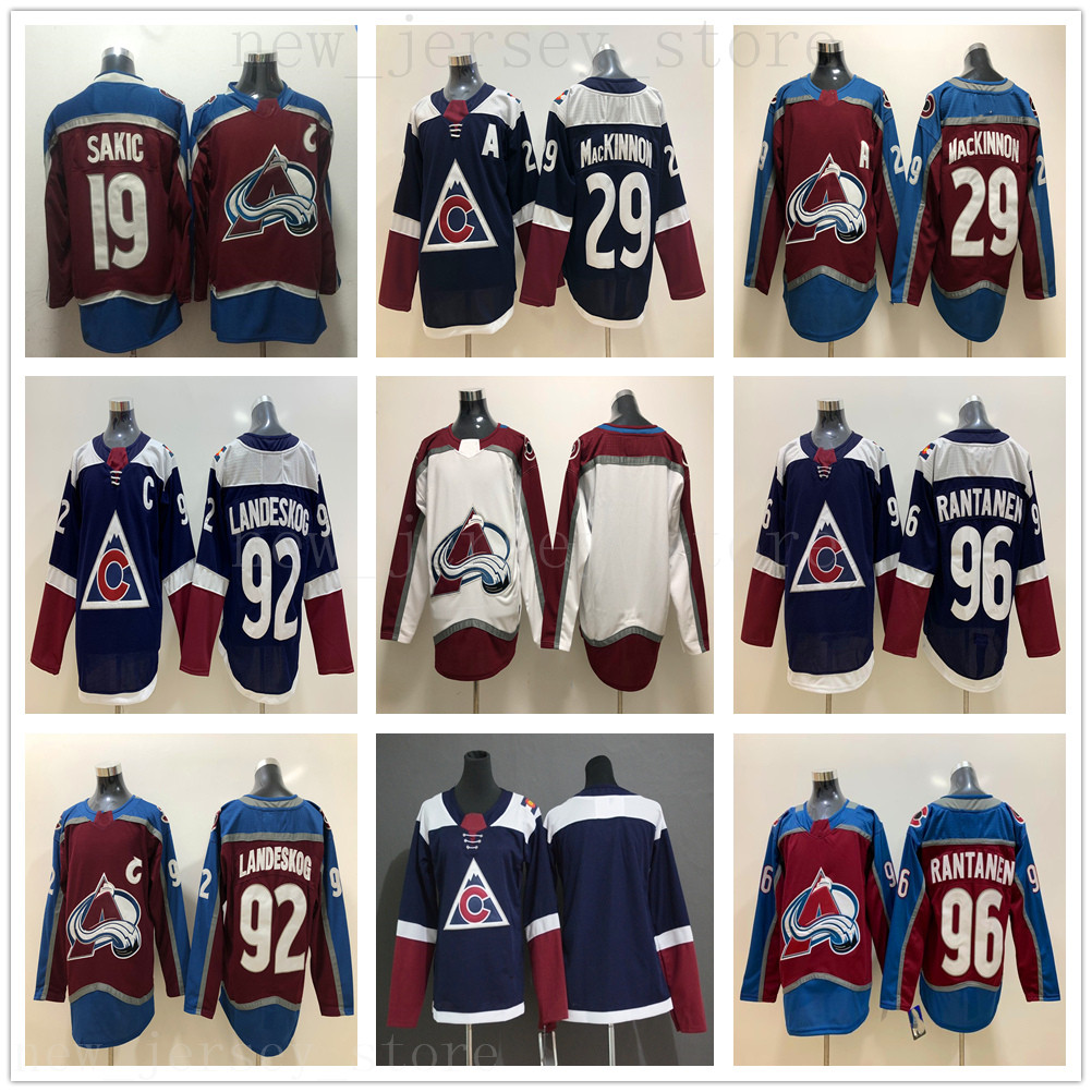 Colorado Avalanche Jersey Ice Hockey Red 29 Nathan MacKinnon Blue 96 Mikko Rantanen 19 Joe Sakic 92 Gabriel Landeskog Jersey For Man Blank, As picture
Colorado Avalanche Jersey Ice Hockey Red 29 Nathan MacKinnon Blue 96 Mikko Rantanen 19 Joe Sakic 92 Gabriel Landeskog Jersey For Man Blank, As picture