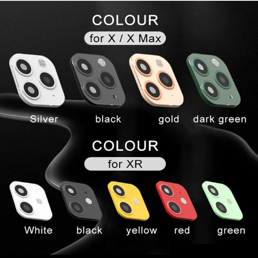 Version 2 Applicable for iPhone X XS MAX XR Second Change Lens for iPhone 11 Pro Max Lens Sticker Modified Camera Cover Alloy Back Case
Version 2 Applicable for iPhone X XS MAX XR Second Change Lens for iPhone 11 Pro Max Lens Sticker Modified Camera Cover Alloy Back Case