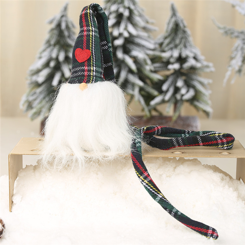 Christmas Decoration Extra long Plaid Santa Claus 85CM Faceless Doll Nordic Christmas Doll new year decoration Gnome plush Decor
Christmas Decoration Extra long Plaid Santa Claus 85CM Faceless Doll Nordic Christmas Doll new year decoration Gnome plush Decor