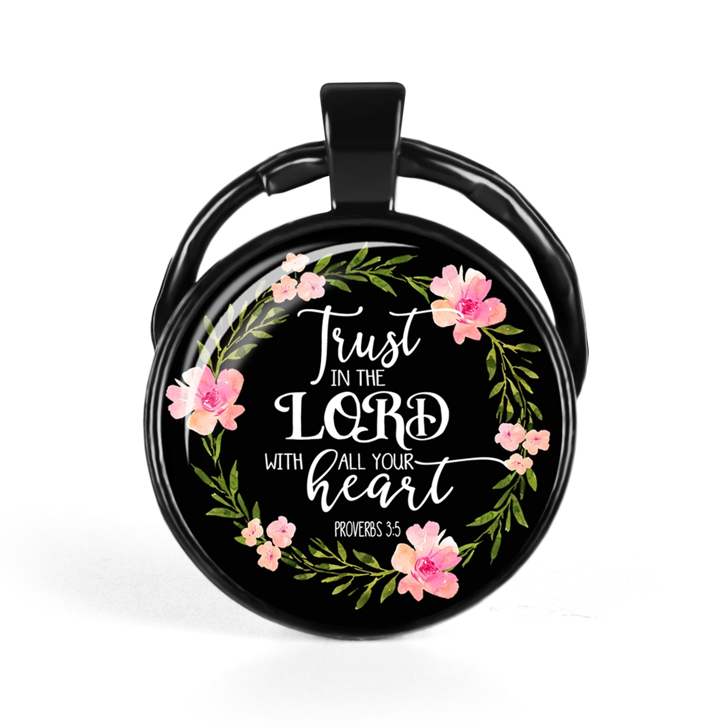 Trust In The Road Bible Verse Psalm Quote Key Chain Dome Glass Jewelry Christian Pendant Keyring Key Holder Gift For Men Women
Trust In The Road Bible Verse Psalm Quote Key Chain Dome Glass Jewelry Christian Pendant Keyring Key Holder Gift For Men Women