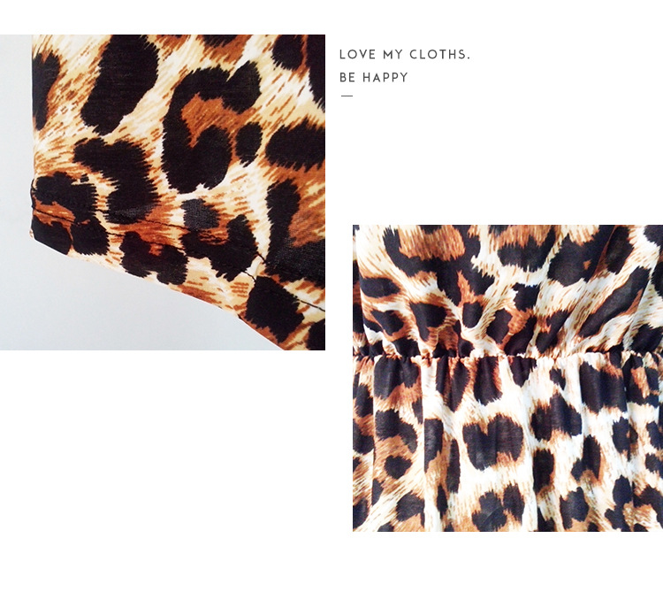 hot sale Print Dress Women Summer Dresses Leopard Vestido Plus Size S-XL Slim Beach Dress Girl High Quality Casual Mini Dress