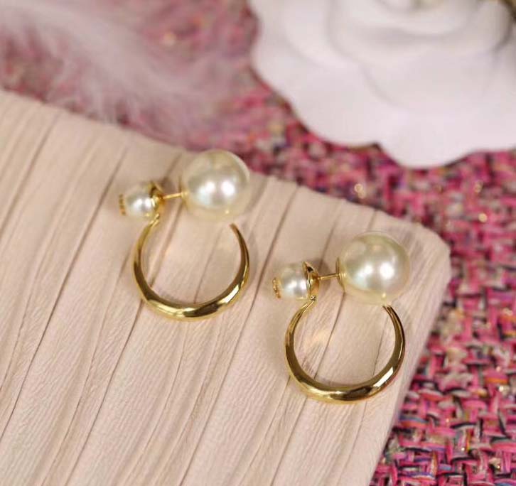 Fashion-Top quality hook earring with pearl for women charm jewelry gift free shipping PS5690A