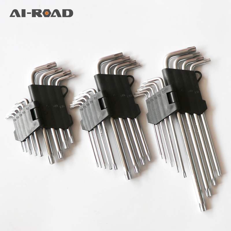 9Pcs L Type Screwdriver Double-End Hex Wrench Set Allen Key Hexagon Torx Star Spanner Key Set Hand Tools Free Shipping Hot
9Pcs L Type Screwdriver Double-End Hex Wrench Set Allen Key Hexagon Torx Star Spanner Key Set Hand Tools Free Shipping Hot