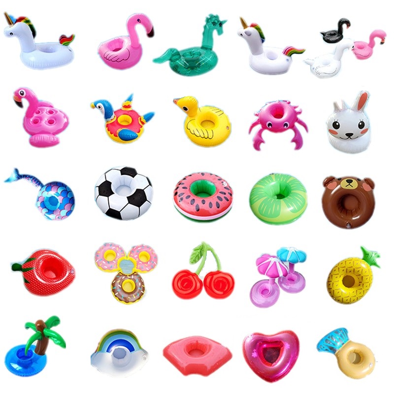 Inflatable Cup Holder Swimming Pool Float Bathing Animal Watermelon Pineapple Lemon Water Coaster Floating Drink Cup Holders
Inflatable Cup Holder Swimming Pool Float Bathing Animal Watermelon Pineapple Lemon Water Coaster Floating Drink Cup Holders