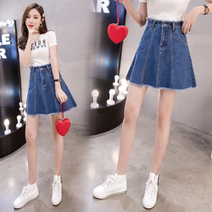 Denim Skirt High Waist A-line Mini Skirts Women 2020 Summer RopaArrivals Pockets Blue Jean Skirt Style Saia Jeans LJ183
Denim Skirt High Waist A-line Mini Skirts Women 2020 Summer RopaArrivals Pockets Blue Jean Skirt Style Saia Jeans LJ183