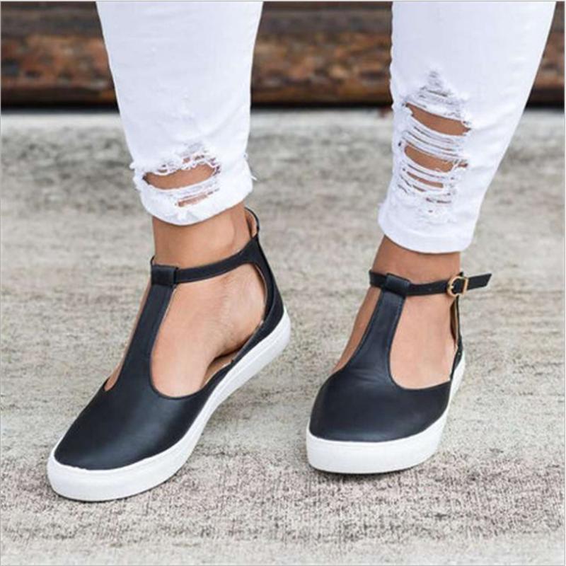 Comfortable Summer Flat Shoes Leather Women's Sandals Solid PU Casual Comfortable Slip on Size 35-43 Round Head Black Gold Brown
Comfortable Summer Flat Shoes Leather Women's Sandals Solid PU Casual Comfortable Slip on Size 35-43 Round Head Black Gold Brown