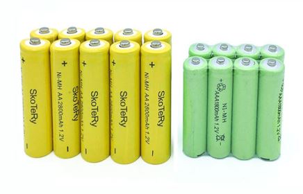 10 pcs AA 2800 mAh 1.2 V Ni-MH Rechargeable Batteries + 10 pcs AAA 1800 mAh 1.2 V Rechargeable Batteries
10 pcs AA 2800 mAh 1.2 V Ni-MH Rechargeable Batteries + 10 pcs AAA 1800 mAh 1.2 V Rechargeable Batteries