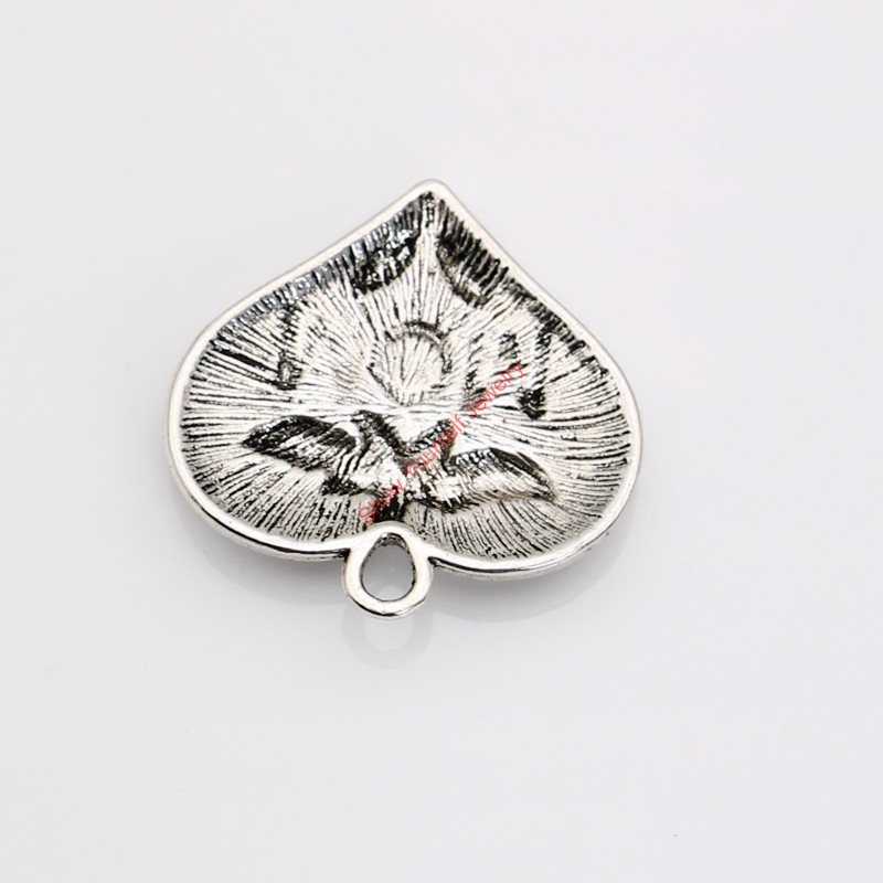 Wholesale- Tibetan Silver Plated Mom Charms Pendants for Bracelet Necklace Jewelry Making DIY Handmade Craft 31x30mm