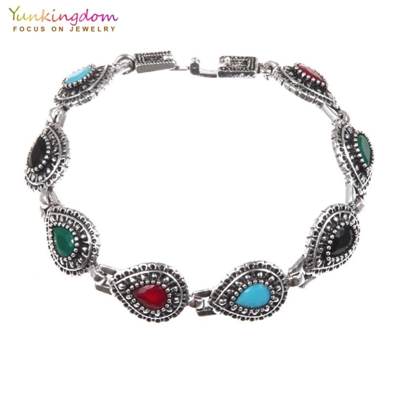 Link, Chain Yunkingdom Ethnic Multicolor Resin Ancient White Gold Color Charm Bracelets For Women Bohemian Jewelry 2021 Pulseras Mujer
Link, Chain Yunkingdom Ethnic Multicolor Resin Ancient White Gold Color Charm Bracelets For Women Bohemian Jewelry 2021 Pulseras Mujer