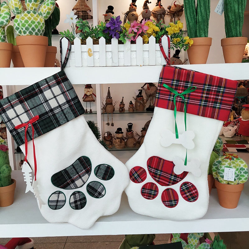 Plaid Christmas Stockings New Year Gift Bag for Pets, Dogs, Dogs, Christmas Supplies, Hanging Tree Decorations
Plaid Christmas Stockings New Year Gift Bag for Pets, Dogs, Dogs, Christmas Supplies, Hanging Tree Decorations
