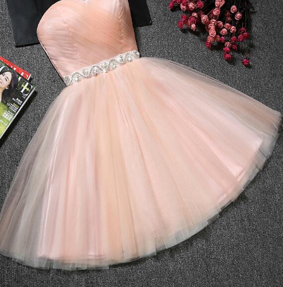 Real Pictures Blush Bridesmaid Dresses Short Summer Bridesmaid Dress On Sale now !!! Light Purple/ Blue/ Red