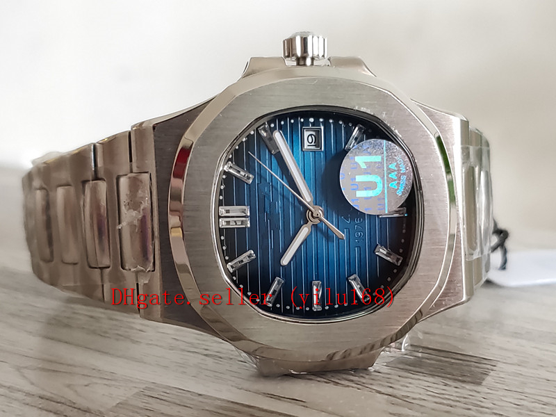 U1 Factory Mens Automatic Movement 40 mm Watch Blue Dial F Nautilus Classic 5711/1A Watches Transparent Back Wristwatches Original Box
U1 Factory Mens Automatic Movement 40 mm Watch Blue Dial F Nautilus Classic 5711/1A Watches Transparent Back Wristwatches Original Box