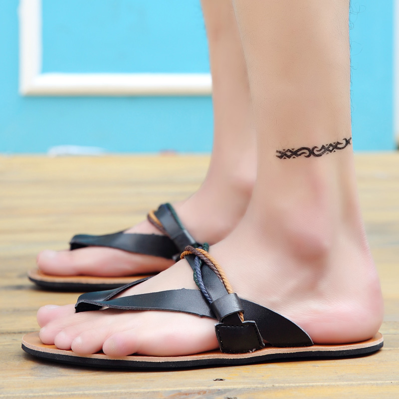 Flip Flops Men Sandals Summer slippers Shoes Casual Leather Seaside Beach Breathable Slides Men's Flat Shoes 2020, Black
Flip Flops Men Sandals Summer slippers Shoes Casual Leather Seaside Beach Breathable Slides Men's Flat Shoes 2020, Black